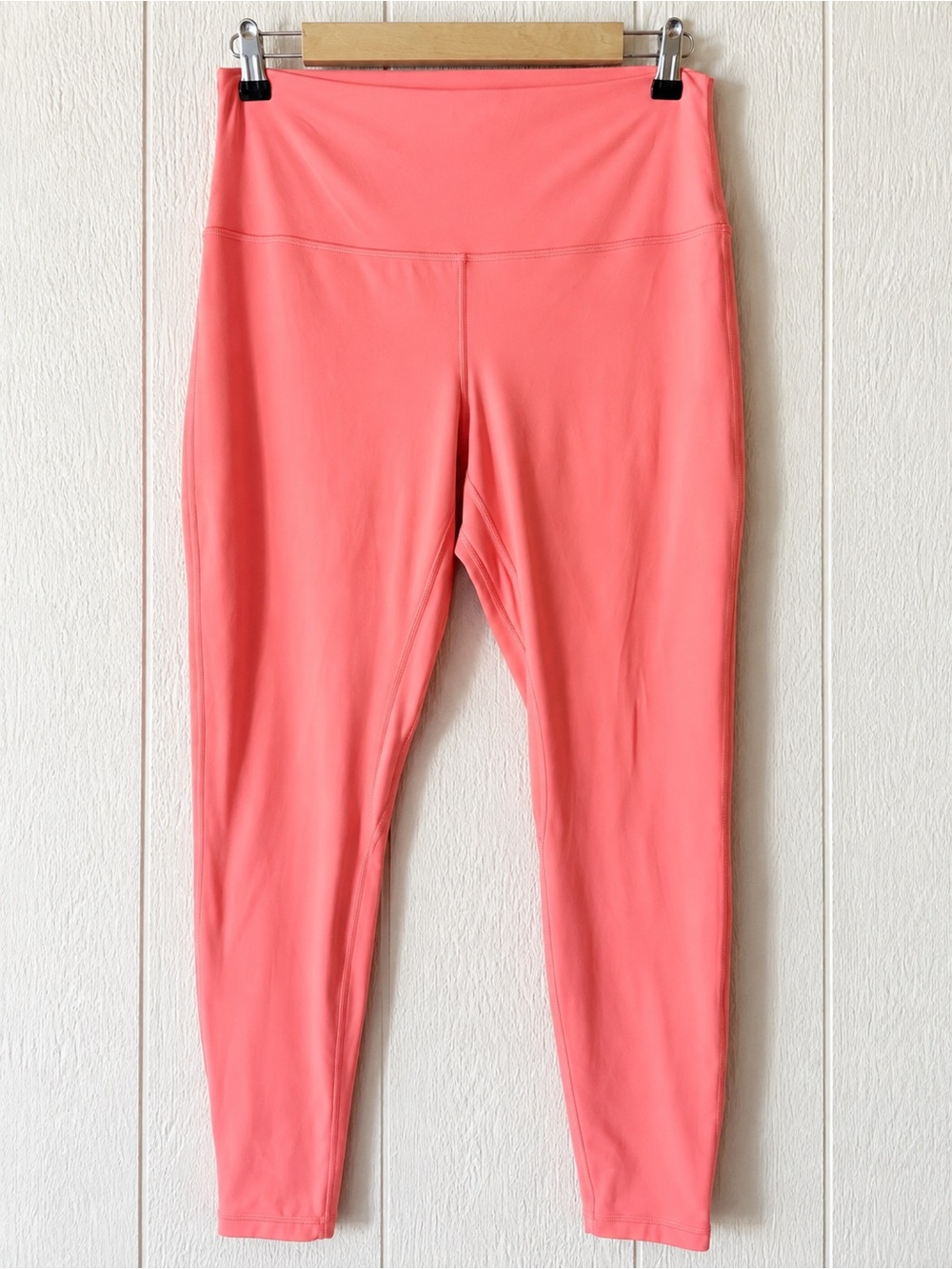 Lululemon Align High Rise Leggings Size 12 Coral Pink Nulu